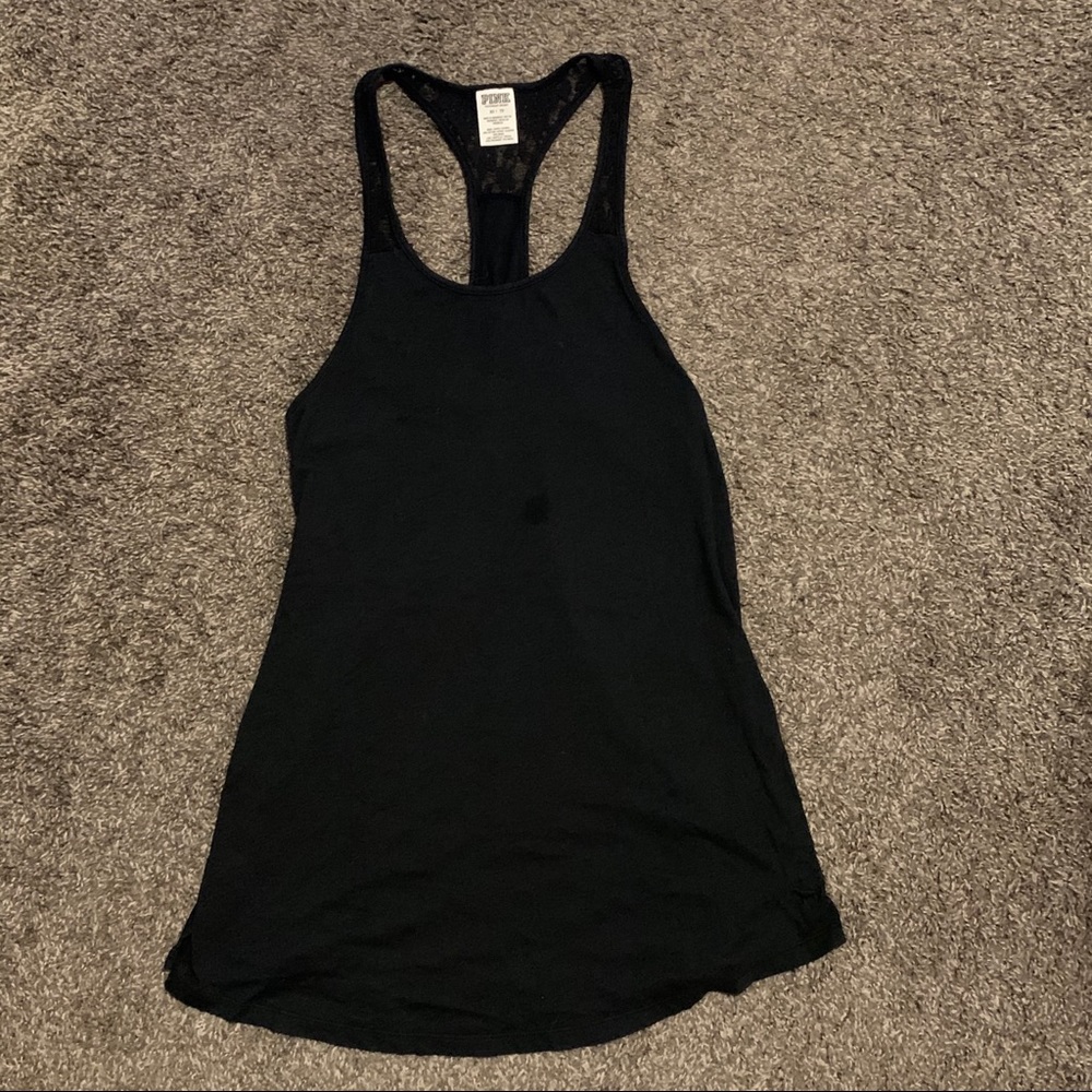 VS PINK BLACK DRESS WITH LACE